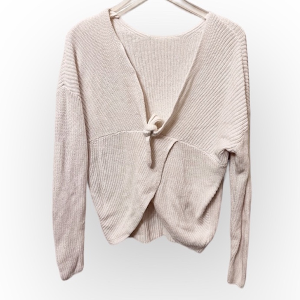 LOFT Tie Back Sweater L✨